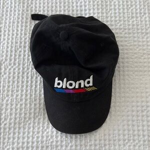 Black 'Blond' Logo Cap